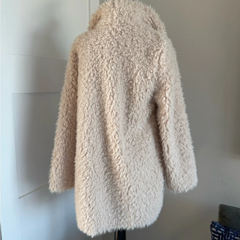 BB Dakota Soft Cream Teddy Jacket - Picture 3 of 4